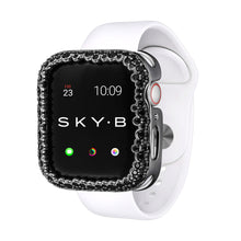 Load image into Gallery viewer, Champagne Bubbles Apple Watch Case - Black