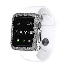 Load image into Gallery viewer, Champagne Bubbles Apple Watch Case - Silver