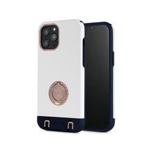 Load image into Gallery viewer, Regal iPhone Case - Navy / White / Pink