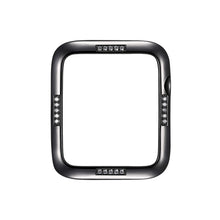 Load image into Gallery viewer, Face view Gunmetal Dash Apple Watch Case jewelry