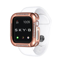 Load image into Gallery viewer, Rose Gold Runway Apple Watch Case jewelry for Women