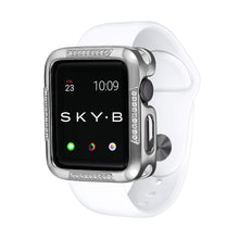 Load image into Gallery viewer, Silver Runway Apple Watch Case jewelry for Women